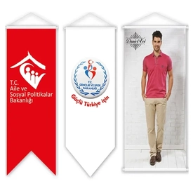 Kırlangıç Bayrak (Flama) - 75X300 cm