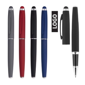 Lacivert Metal Dokunmatik Roller Kalem