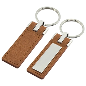 Deri-Metal Anahtarlık