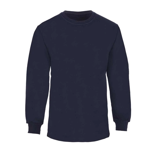 Bisiklet Yaka 3 İplik Sweatshirt Siyah