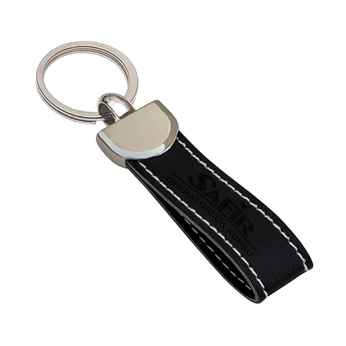 Deri-Metal Anahtarlık